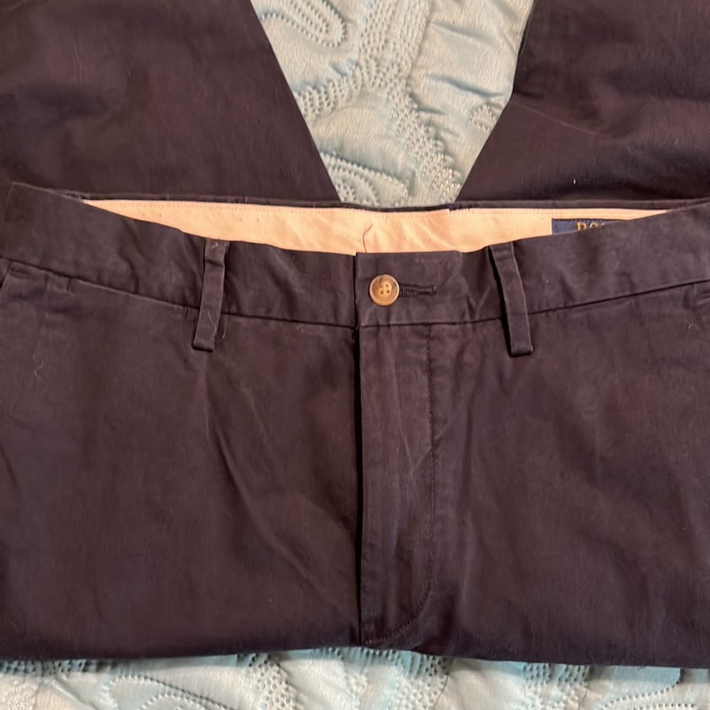 NWT NWT Mens Navy blue pants by Polo Ralph Lauren. Size 30 x 30. Classic Fit - Picture 6 of 11